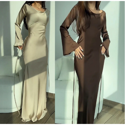 Seraphina Long-Sleeve Elegance Dress